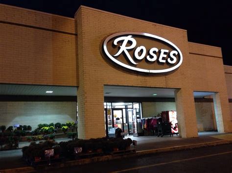 Roses store - Roses Discount Store. starstarstarstarstar_half. 4.3 - 50 reviews. Rate your experience! Department Stores, Discount Stores. Hours: 9AM - 8PM. 1601 S Scales St, Reidsville NC 27320. (336) 342-2392 Directions. 19.
